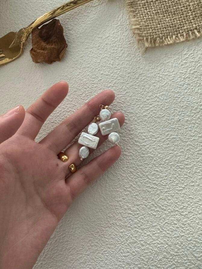 Square Baroque Earrings